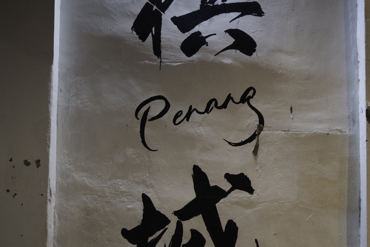 George Town street art and heritage buildings