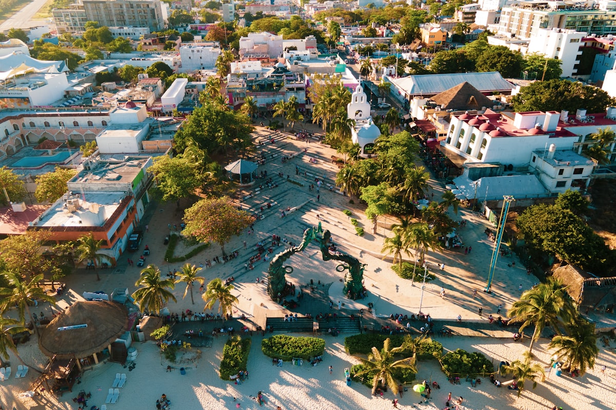 Playa del Carmen street scene